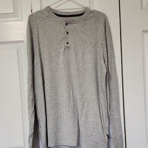 Kenneth Cole Light Gray Long Sleeve Henley